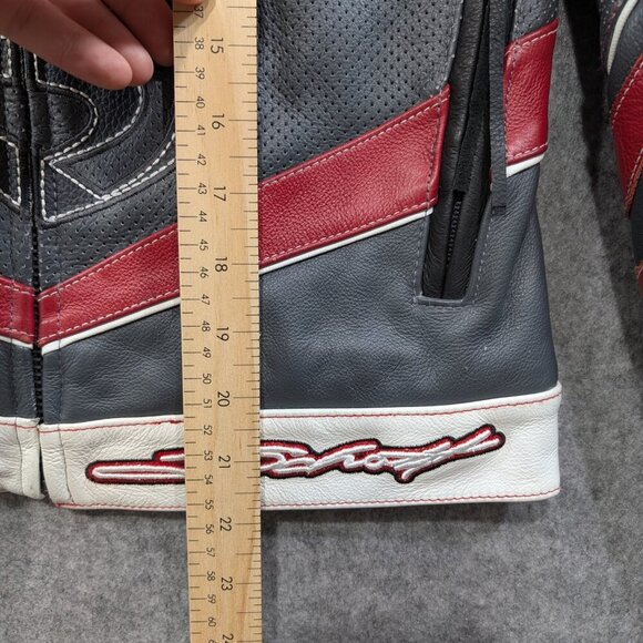 Schott NYC Rose 6 Leather racing leather jacket motorcycle streetwear - Small - Picture 7 of 16